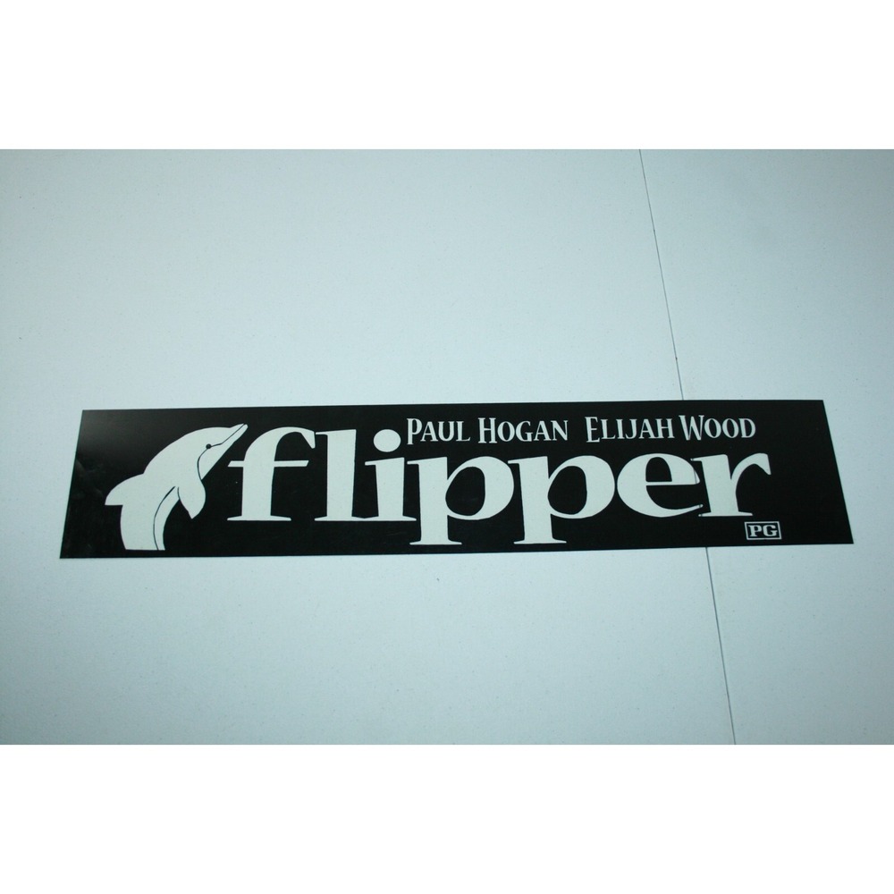 Flipper Movie Theater Mylar Marquee Light Box Sign 5x25